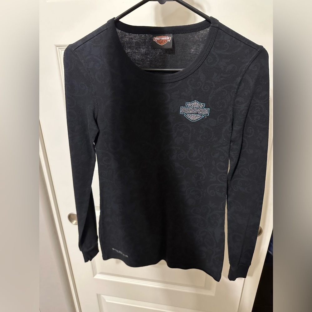 Women’s Harley Davidson Long Sleeve Shirt Size S